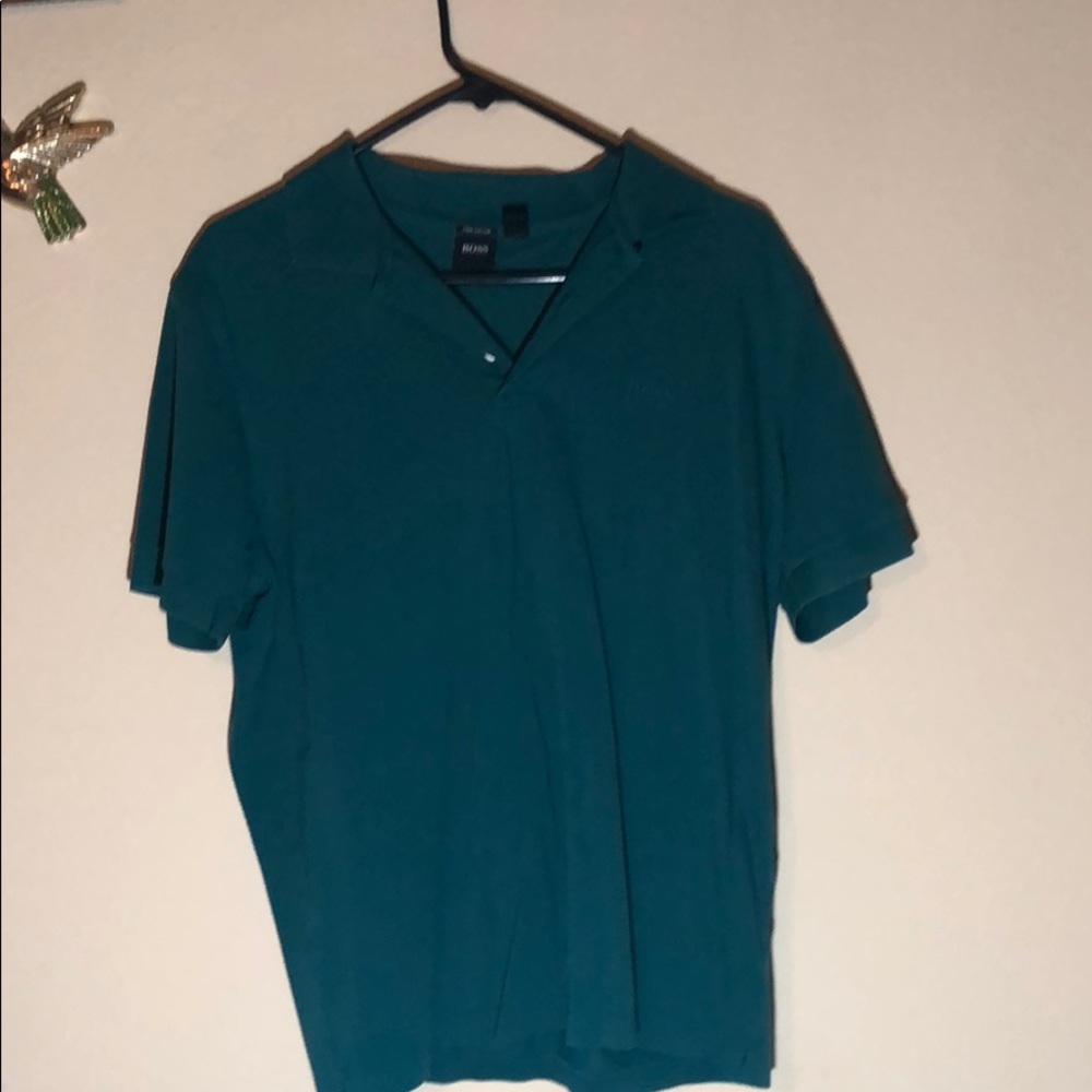 Dark Green Hugo Boss Shirt